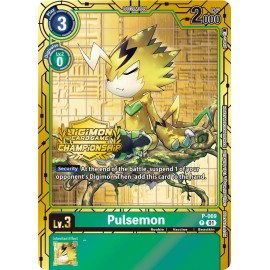 Pulsemon - P-069 (Championship 2023 Gold Card Set) - Digimon Promotion Cards (D-PR)