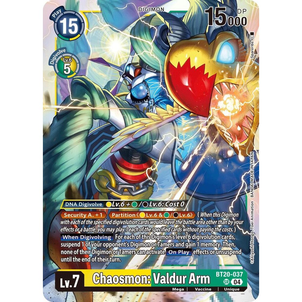 Chaosmon: Valdur Arm - Release Special Booster 2.5 (BT19-20)