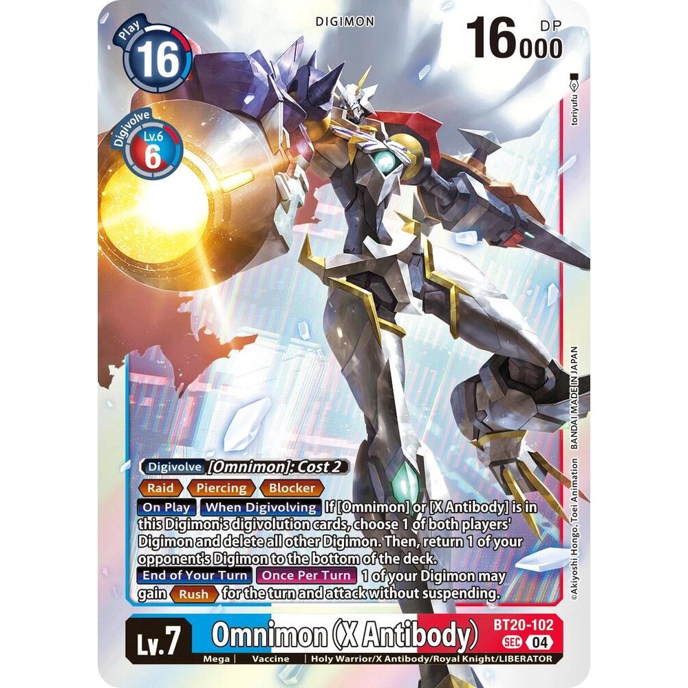 Omnimon (X Antibody) - Release Special Booster 2.5 (BT19-20)