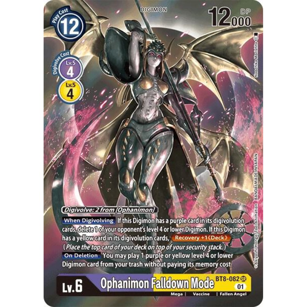 Ophanimon Falldown Mode (Alternate Art) - New Awakening (BT08)